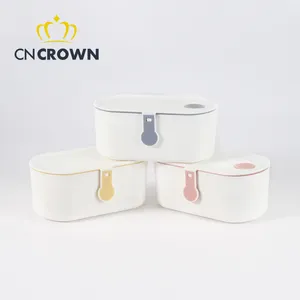 Eco Promotional Gifts Lunch Box Plastic Leakproof 800ml Kids Square Snack Japanese Style Bento Box