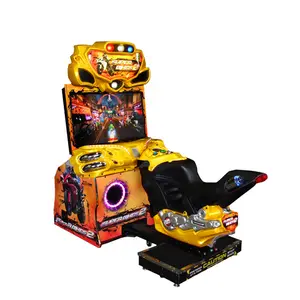 Threeplus Gebruikt Muntautomaat Kinderen Superbike 2 Volwassen Arcade Game Machine Voor Game Center