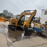 Excavatrice Cat 305.5E d'occasion, mini-excavatrice d'occasion 5t 6t, engins de construction pour l'aménagement paysager