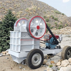 Shu guang Gebrauchte kleine Backen brecher/250 400 Backen brecher/gebrauchte Dieselmotor Backen brecher - Product Image 1