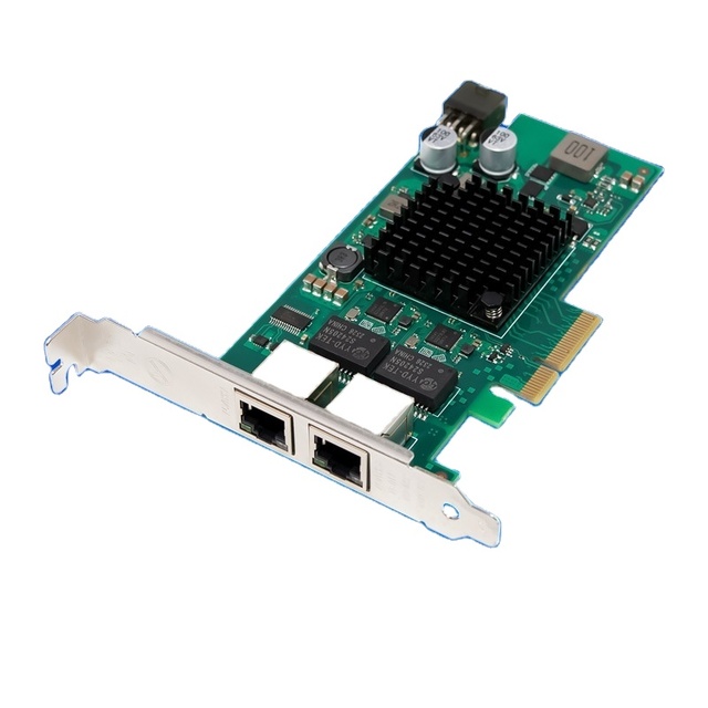 PCIe X4 I226 Dual Port 2.5G PoE Industrial Vision Image Acquisition Card SE-LGI226A-2PoE 10/100/1000Mbps Stock