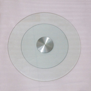 6 mm verre trempé pivotant Lazy Susan/plateau tournant en verre pour table - Product Image 1