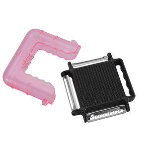 Manjia-cortacésped de acero inoxidable multifuncional, 3 en 1, pelador de patatas, rebanador, pelador de frutas y verduras, Cocina Para el hogar - Product Image 3