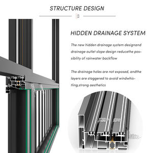Système de fenêtre coulissante en aluminium de <span class=keywords><strong>remplacement</strong></span> OUNA, installation facile pour la rénovation de la maison, tailles standard disponibles, livraison rapide - Product Image 2