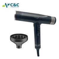 110000 tr/min haute vitesse Bldc outils de cheveux sans brosse sèche-cheveux ensemble Air Wrap Styler Cepillo Salon brosse à Air chaud sèche-cheveux