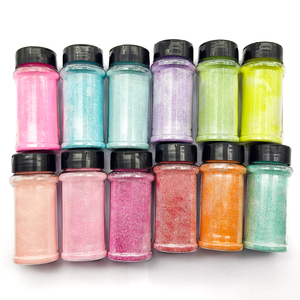 Muestras Gratis y Envío Gratuito, 24 Frascos de 2oz de Purpurina Brillante para Manualidades, Purpurina para Uñas y Manualidades - Product Image 5