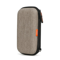 Tas Penyimpanan Power Bank EVA Anti Guncangan Custom Pabrik, Tas Power Bank EVA Portabel untuk Hard Disk USB