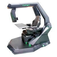Chaise de travail en cuir blanc, fauteuil inclinable zéro gravité, fonctionne comme un support inclinable, GM-PLUS Gaming COCKPIT IMPERATOR