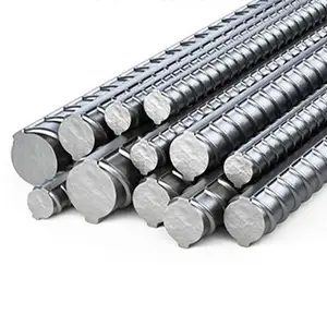 Harga pabrik rebar baja konstruksi B500b 8mm 10mm 12mm rebar harga baja penguat