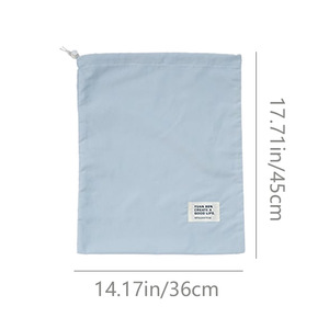 Organizador de Ropa Yuan Ben, Bolsa de Viaje Rectangular de Algodón para Guardar Objetos con Cierre de Cordón - Product Image 5