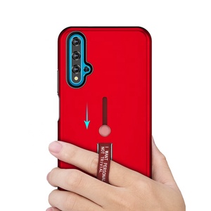 Saiboro 2 en 1 de la cubierta escondido pata de cabra a prueba de golpes a prueba de caja del teléfono para Huawei Nova 5T - Product Image 5