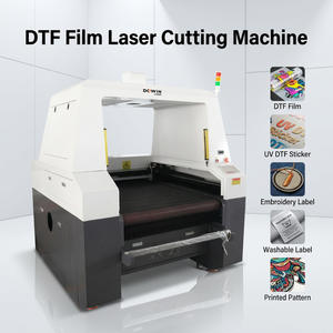 Máquina de Corte Láser de CO2 de 100W, 900x700mm, Alimentación Automática, Cortadora de Película DTF y TPU con Posicionamiento Visual - Product Image 1