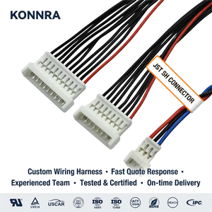 موصلات أسلاك إلكترونية مخصصة من نوع JST SH GH ZH PH XH Molex بخطوة 0.8-2.54 مم من 1 إلى 40 دبوس - Product Image 1