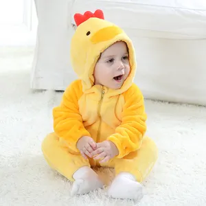 Baby Kawaii Kigurumi Kleding Baby Dinosaurus Rompertjes Pasgeboren Onesie Dier Kostuum Capuchon Jumpsuit