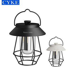 CYKE – lampes Led de Camping Vintage, rechargeables 5000 <span class=keywords><strong>Mah</strong></span>, lampe Portable d'extérieur, bande de Camping, lampe de plafond en tungstène DQ308 - Product Image 6