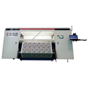 New arrival 3.2m width Rotary Sublimation fabric textile roller heat transfer heat printing machine for bed sheet