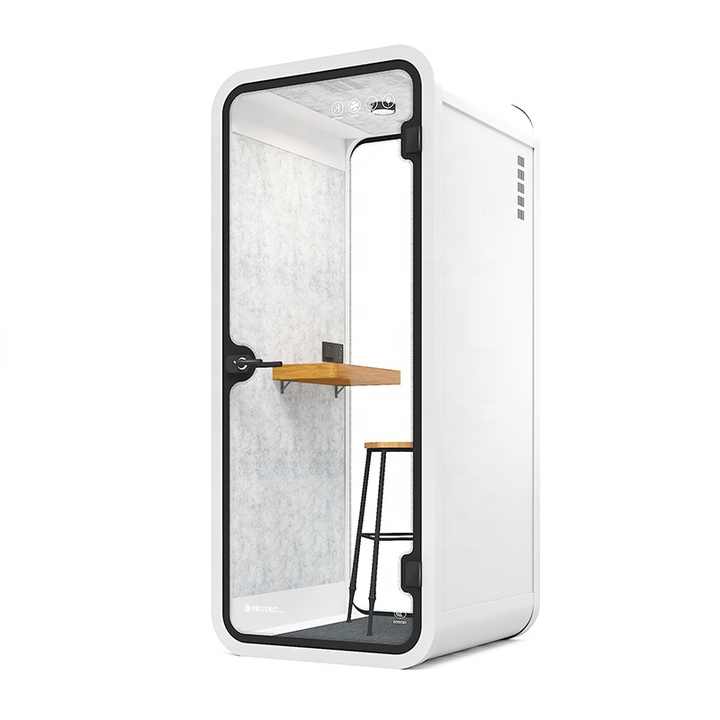 Soundproof Office Phone Booth - Small Meeting Room Pod for 6 People ...