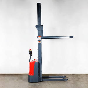 Afuko 1 Ton Elektrikli Palet İstifleyici Forklift, Kendinden Yüklemeli AC Motorlu Naylon PU Tekerlekler ile Baskı Atölyelerinde İç Mekan Kullanımı İçin - Product Image 4
