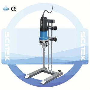 SCITEK 4000 ~ 26000RPM Laboratorio Homogeneizador digital Perilla emulsionante Ajuste Equipo mecánico - Product Image 6
