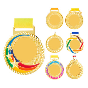 Medallas de Esmalte 3D Personalizadas al por Mayor, Medallas Deportivas con Cintas, Medallas en Blanco Personalizadas para Competiciones Deportivas - Product Image 3