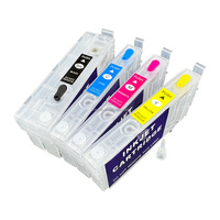 Cartouche d'encre rechargeable T822 pour imprimante Epson WorkForce WF-3820 3823 4820 WF-4830 4833 4834 4835 America avec puce 822XL