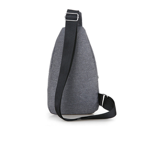 Bolsa peitoral masculina, bolsa de peito impermeável para homens, de ombro, de lona - Product Image 4