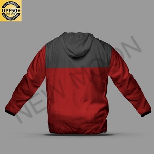 Customized Contrast Color Men's Light <b>Windbreaker</b> UPF50+ Sun protection Quick-drying Breathable Outdoor Sports Casual Jacket - Product Image 2