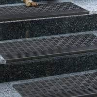 Gummi- und Kunststoff-Außentreppenstufen Rutschfeste Schwerlast-Stufenabdeckung Trittmatten Lieferant in China