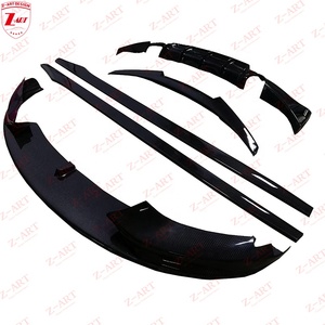 Kit Carrozzeria in Fibra di Carbonio Z-ART per <span class=keywords><strong>BMW</strong></span> F32 F34 428i 435i <span class=keywords><strong>Gran</strong></span> Coupé 2013-2018: Labbro Anteriore, Minigonne Laterali, Diffusore Posteriore, Protezione Paraurti - Product Image 2