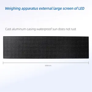 XK3190-A9 OEM ODM High Brightness Digital Block Large Screen Display For Floor Scale