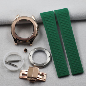 42Mm Cơ Khí Đồng Hồ Sửa Đổi <span class=keywords><strong>Mod</strong></span> <span class=keywords><strong>Kit</strong></span> 32Mm Quay Số Sapphire Kính Cao Su Ban Nhạc Vít Trong Đầu Trường Hợp Đồng Hồ Cho Nh35 Phong Trào - Product Image 1