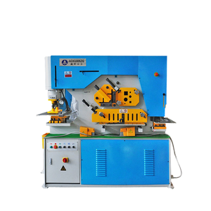 Máquina de punzonado y cizalla combinada de tipo hidráulico, equipo de trabajador de metal de hierro y acero - Product Image 4