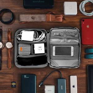 Free sample Electronics Organizer Travel Case, Travel <b>Cable</b> Organizer Pouch, <b>Charger</b> Organizer, Travel Essentials - Product Image 2