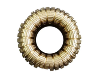 Foret diamanté naturel DNC DeepFast personnalisé pour le forage en génie géotechnique