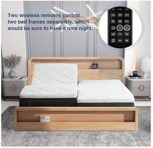 Tháo rời đôi đôi cấu trúc Vua Kích thước đơn gấp Sofa kim loại khung giường - Product Image 5