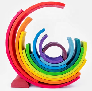 12 pcs <span class=keywords><strong>grimms</strong></span> <span class=keywords><strong>arc</strong></span>-<span class=keywords><strong>en</strong></span>-<span class=keywords><strong>ciel</strong></span> empilant des blocs <span class=keywords><strong>de</strong></span> bois <span class=keywords><strong>arc</strong></span>-<span class=keywords><strong>en</strong></span>-<span class=keywords><strong>ciel</strong></span> - Product Image 3