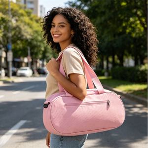 Pink Shoulder Bags Multiple Colors Portable Durable Lightweight High Quality Shoulder Bags for Women - Product Image 2