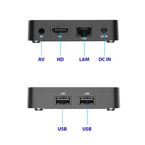 BOXPUT Iatv Q5 Mini Tv Box Wifi BT Ip Tv 4K lettore multimediale Streaming Set Top Box Allwinner H313 Android 10 2gb 8gb 2.4G 5G <span class=keywords><strong>gratis</strong></span> - Product Image 4