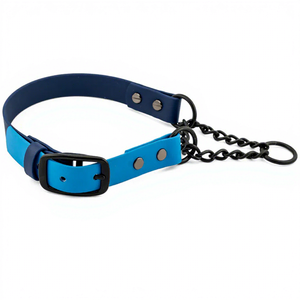Polyester Dog Martingale Collar <b>PVC</b>-Coated Tactical Cute Durable Soft Solid Pattern Adjustable Breakaway Quick Release - Product Image 1
