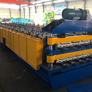 더블 레이어 골판지 및 사다리꼴 시트 롤 성형 기계 더블 데커 지붕 타일 만드는 기계 - Product Image 3