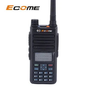 Дешевые Ecome ET-D889 зашифрованным УВЧ текстовое сообщение Fm Dmr цифровой двухстороннее радио иди и болтай Walkie Talkie