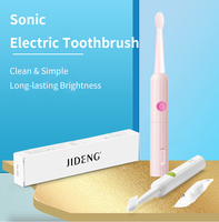 Brosse à dents électrique portable avec options de couleurs vives personnalisées, compatible avec les brosses à dents soniques électroniques pour adultes