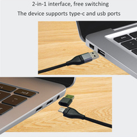 Adaptateur USB haute vitesse vers Type-C femelle 4K 60Hz pour HDTV et téléphone portable