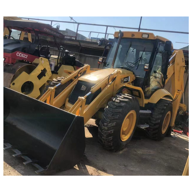 JCB 4CX Used Hydraulic Backhoe Loader Machine Good Condition Second Hand Construction Earth-Moving Machinery Core Engine