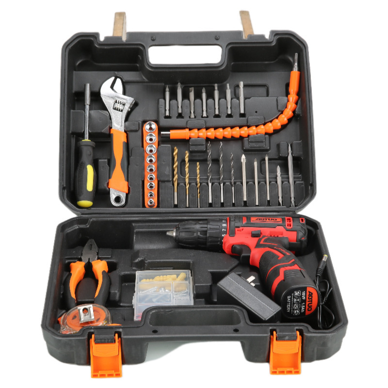 Avec 2 batteries + 88pcs trousses à outils