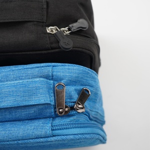 Sac de rangement pour appareils électroniques en polyester de luxe à trois couches, sac de voyage portable pour câbles numériques, étui pour gadgets avec fermeture éclair - Product Image 3