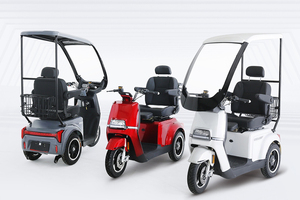 Patinete eléctrico con 4 ruedas para discapacitados, 500w, 48v, CE EEC - Product Image 4