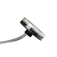 LED Cabochon 60mm AC24V Auto 1-16 Série E14 pour Parc d'Attractions, 16 LED RGB pour Éclairage de Parc à Thème