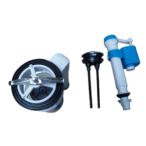 Accessoires de réservoir de toilettes au design moderne : Robinet de remplissage et robinet de chasse d'eau pour toilettes - Product Image 6