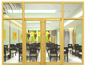 Hiện đại nổi Kính KFC cửa tùy chỉnh kích thước cho thương mại bmdg khung thép không gỉ với trực tuyến hỗ trợ kỹ thuật phụ tùng - Product Image 4